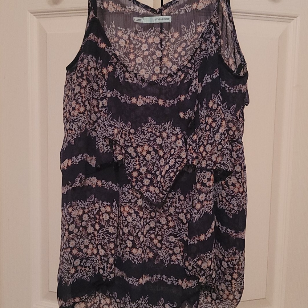Flowy floral tank 💥 2 for $15